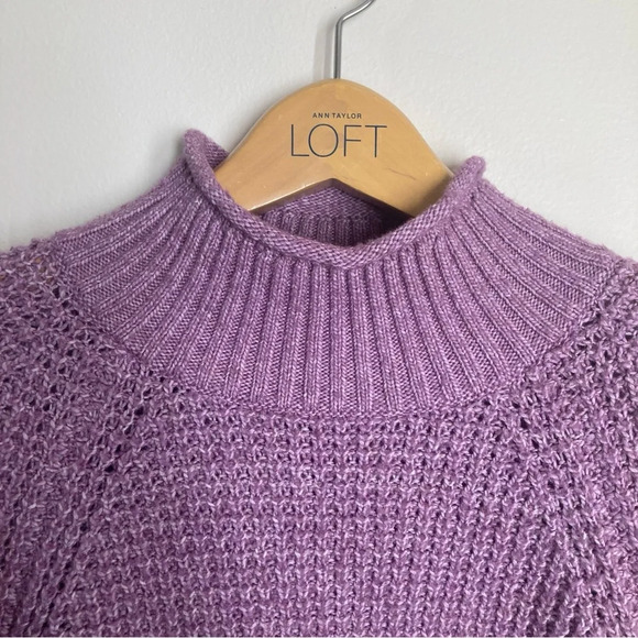 American Eagle Outfitters Women's Purple Sweater - Picture 6 of 8